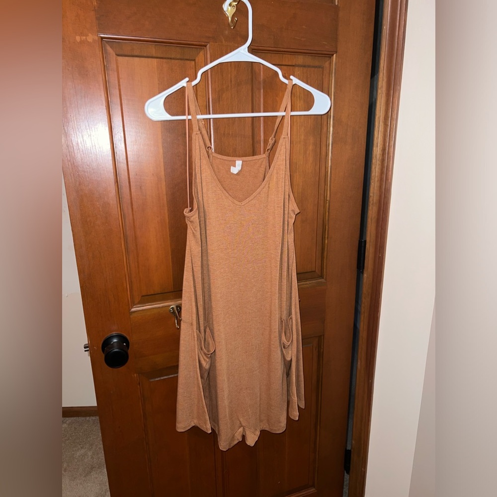 Tan cotton jumper